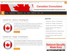 Tablet Screenshot of canadian-consulate.com